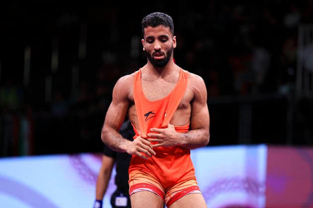 Senior Wrestling Asian Championships 65kg FS - Sujeet Sujeet (IND) *** Senior Wrestling Asian Championships 65kg FS Sujeet Sujeet IND