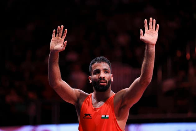 Senior Wrestling Asian Championships 65kg FS - Sujeet Sujeet (IND) *** Senior Wrestling Asian Championships 65kg FS Sujeet Sujeet IND