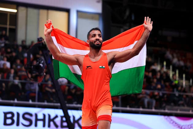 Senior Wrestling Asian Championships 65kg FS - Sujeet Sujeet (IND) *** Senior Wrestling Asian Championships 65kg FS Sujeet Sujeet IND
