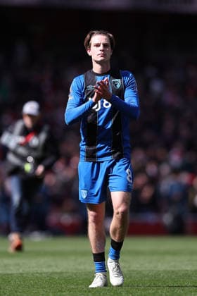 11th April 2026; Emirates Stadium, London, England; Premier League Football, Arsenal versus Bournemouth; Alex Scott of Bournemouth after the match KatiexChan