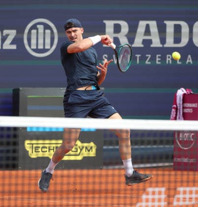 11.04.2026, BMW Open 2026, ATP, Tennis Herren Tour 500, MTTC Iphitos, Muenchen, Tennis, im Bild: Marko Topo (GER)
