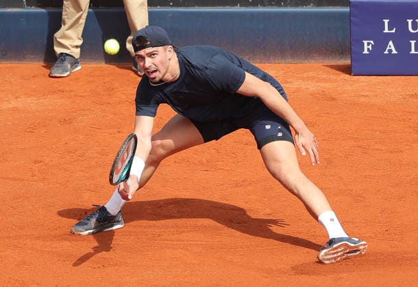 11.04.2026, BMW Open 2026, ATP, Tennis Herren Tour 500, MTTC Iphitos, Muenchen, Tennis, im Bild: Marko Topo (GER)