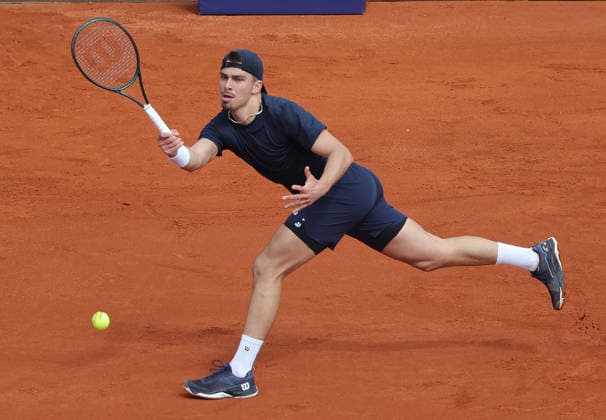 11.04.2026, BMW Open 2026, ATP, Tennis Herren Tour 500, MTTC Iphitos, Muenchen, Tennis, im Bild: Marko Topo (GER)