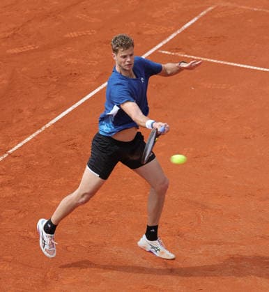 11.04.2026, BMW Open 2026, ATP, Tennis Herren Tour 500, MTTC Iphitos, Muenchen, Tennis, im Bild: Yannick Hanfmann (GER)
