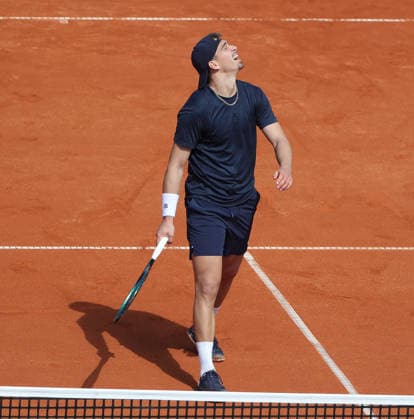11.04.2026, BMW Open 2026, ATP, Tennis Herren Tour 500, MTTC Iphitos, Muenchen, Tennis, im Bild: Marko Topo (GER) siegt vs Ugo Blanchet (FRA)