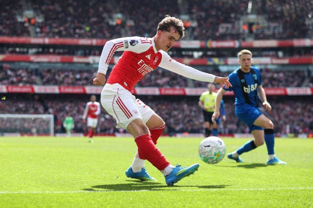 Arsenal v Bournemouth 11 April 2026, London - Premier League Football - Arsenal v AFC Bournemouth - Max Dowman of Arsenal - Photo: Charlotte Wilson Offside. London UK Copyright: xCharlottexWilsonx xOffsidexOffside