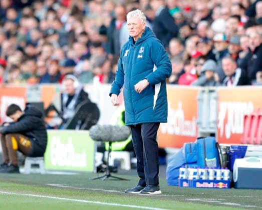 Brentford v Everton, London, UK -21 Mar 2026 David Moyes, Manager of Everton during the Premier League match between Brentford and Everton at GTECH Community stadium, London on 11 April 2026 ( London Gtech Community stadium London England Copyright: xTomxCusden PPAUKx PPA-264078