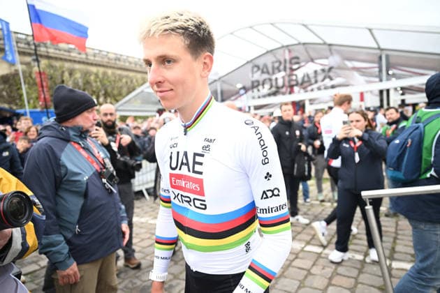 11-04-2026 Presentazione Squadre Paris - Roubaix 2026; 2026, Uae Emirates - Xrg; Pogacar, Tadej; Compiegne; 