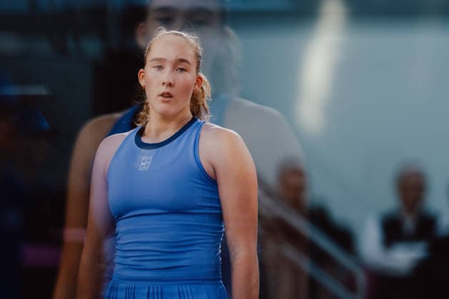 TENNIS - WTA, Tennis Damen Upper Austria Ladies Linz LINZ,AUSTRIA,11.APR.26 - TENNIS - WTA Tour, Upper Austria Ladies Linz. Image shows Mirra Andreeva (RUS).  GEPAxpictures xAlexanderxSolc