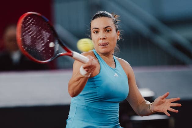 TENNIS - WTA, Tennis Damen Upper Austria Ladies Linz LINZ,AUSTRIA,11.APR.26 - TENNIS - WTA Tour, Upper Austria Ladies Linz. Image shows Elena-Gabriela Ruse (ROU).  GEPAxpictures xAlexanderxSolc