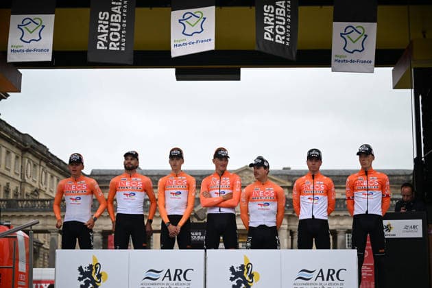 11-04-2026 Presentazione Squadre Paris - Roubaix 2026; 2026, Ineos Grenadiers; Compiegne; 