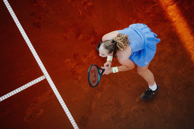 TENNIS - WTA, Tennis Damen Upper Austria Ladies Linz LINZ,AUSTRIA,11.APR.26 - TENNIS - WTA Tour, Upper Austria Ladies Linz. Image shows Mirra Andreeva (RUS).  GEPAxpictures xAlexanderxSolc
