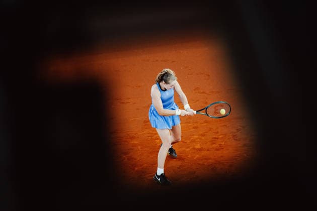 TENNIS - WTA, Tennis Damen Upper Austria Ladies Linz LINZ,AUSTRIA,11.APR.26 - TENNIS - WTA Tour, Upper Austria Ladies Linz. Image shows Mirra Andreeva (RUS).  GEPAxpictures xAlexanderxSolc