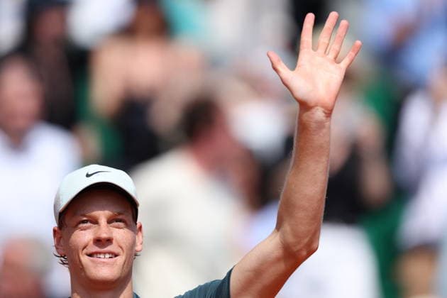 Rolex Monte-Carlo Masters - Day Seven Jannik Sinner of Italy celebrates after winning his Semi Final match against Alexander Zverev of Germany on day Seven of the Rolex Monte-Carlo Masters at Monte-Carlo Country Club on April 11, 2026 in Monte-Carlo, Monaco. Monaco Monte-Carlo Country Club Monte_Carlo Monaco Copyright: xAllstarxPicturexLibraryxLtdx