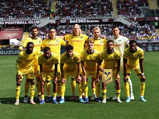 Torino FC v Hellas Verona FC - Serie A Verona Team participates in the Serie A 2025-2026 match between Torino and Verona in Torino, Italy, on April 11, 2026. Torino Italy  Copyright: xLorisxRosellix originalFilename:roselli-torinovv260411_npMOu.jpg