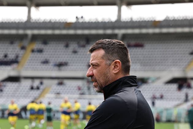 Torino FC v Hellas Verona FC - Serie A Roberto D Aversa participates in the Serie A 2025-2026 match between Torino and Verona in Torino, Italy, on April 11, 2026. Torino Italy  Copyright: xLorisxRosellix originalFilename:roselli-torinovv260411_nptgQ.jpg