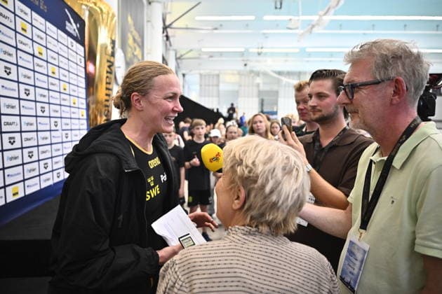 STOCKHOLM, SWEDEN 20260411 Sarah Sjöström came in second place in the women s 50 m freestyle during the Malmsten Swim Open at Erikdalsbadet in Stockholm. STOCKHOLM SWEDEN x10430x *** STOCKHOLM, SWEDEN 20260411 Sarah Sjöström came in second place in the women s 50 m freestyle during the Malmsten Swim Open at Erikdalsbadet in Stockholm STOCKHOLM SWEDEN x10430x  Copyright: xChristinexOlsson TTx MALMSTEN SWIM OPEN 2026