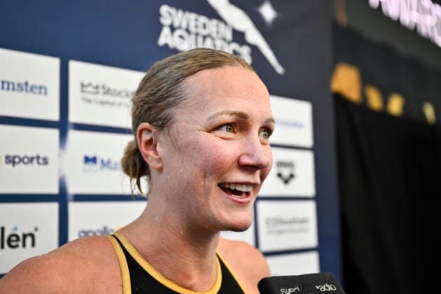 STOCKHOLM, SWEDEN 20260411 Sarah Sjöström came in second place in the women s 50 m freestyle during the Malmsten Swim Open at Erikdalsbadet in Stockholm. STOCKHOLM SWEDEN x10430x *** STOCKHOLM, SWEDEN 20260411 Sarah Sjöström came in second place in the women s 50 m freestyle during the Malmsten Swim Open at Erikdalsbadet in Stockholm STOCKHOLM SWEDEN x10430x  Copyright: xChristinexOlsson TTx MALMSTEN SWIM OPEN 2026