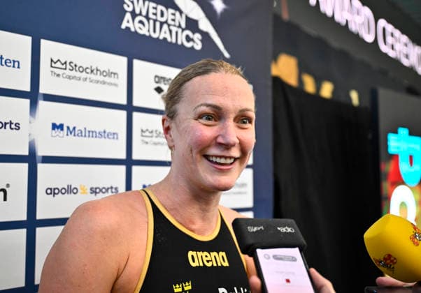 STOCKHOLM, SWEDEN 20260411 Sarah Sjöström came in second place in the women s 50 m freestyle during the Malmsten Swim Open at Erikdalsbadet in Stockholm. STOCKHOLM SWEDEN x10430x *** STOCKHOLM, SWEDEN 20260411 Sarah Sjöström came in second place in the women s 50 m freestyle during the Malmsten Swim Open at Erikdalsbadet in Stockholm STOCKHOLM SWEDEN x10430x  Copyright: xChristinexOlsson TTx MALMSTEN SWIM OPEN 2026