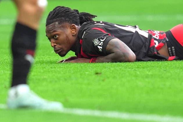 AC Milan™s Rafael Leao during the Serie A soccer match between Ac Milan and Udinese at the San Siro Stadium in Milan , north Italy - Saturday , April 11 , 2026 . - Soccer .  Copyright: xSpada LaPressex
