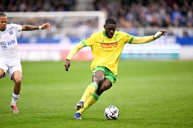AJ Auxerre v FC Nantes - Ligue 1 McDonald s 2025 2026 21 Mohamed KABA (fcn) during the Ligue 1 McDonald s match between Auxerre and Nantes at Stade Abbe Deschamps on April 11, 2026 in Auxerre, France. Auxerre France  Copyright: xFEPx 776348346