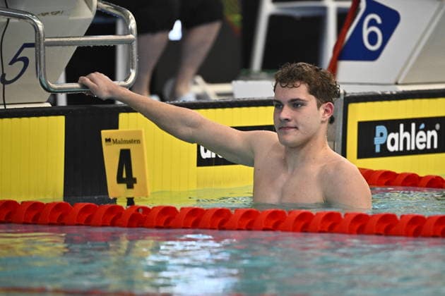 Milan Vojtko, Slovakia, wins the men s 400m medley during the Malmsten Swim Open at Erikdalsbadet in Stockholm, , Sweden April 11 , 2026. STOCKHOLM SWEDEN x10430x *** Milan Vojtko, Slovakia, wins the men s 400m medley during the Malmsten Swim Open at Erikdalsbadet in Stockholm, , Sweden April 11 , 2026 STOCKHOLM SWEDEN x10430x  Copyright: xChristinexOlsson TTx MALMSTEN SWIM OPEN 2026