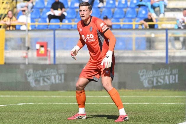 CALCIO - Serie B - SS Juve Stabia vs Cesena FC Jonathan Klinsmann of Cesena FC gestures during the Serie BKT match between SS Juve Stabia vs Cesena FC at Romeo Menti Stadium Castellammare di Stabia Italy  Copyright: xIPAxSport ABACAx