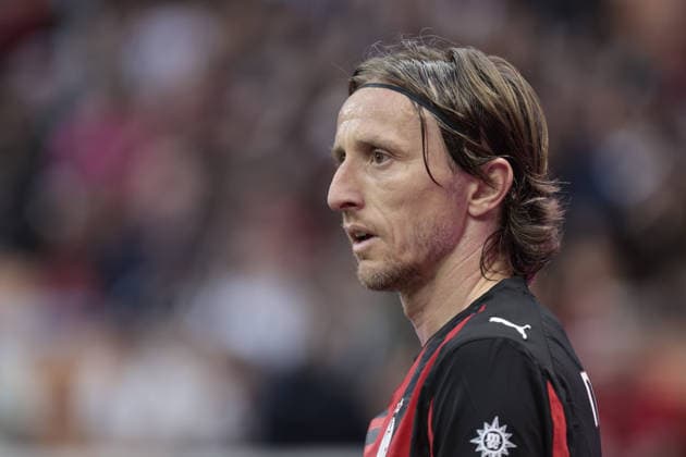 AC Milan s LUKA MODRIC during the Italian Serie A Enilive soccer championship football match between AC Milan and Udinese Calcio at San Siro Stadium on April 11th, 2026, Milan, Italy  Copyright: xMattiaxRadoni IPAxSportx xipa-agency.netx xx IPA_73893174 IPA_Agency_IPA73893174