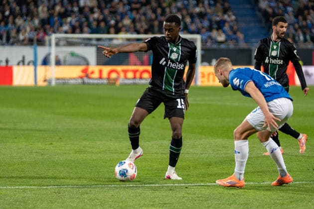 2. Bundesliga: SV Darmstadt 98 vs Hannover 96, 11.04.2026 Am Ball NoÃ«l AsÃ ko (Hannover 96, 15) 2. Bundesliga: SV Darmstadt 98 vs Hannover 96, Merck-Stadion am Böllenfalltor, 11.04.2026 DFB DFL REGULATIONS PROHIBIT ANY USE OF PHOTOGRAPHS AS IMAGE SEQUENCES AND OR QUASI-VIDEO.