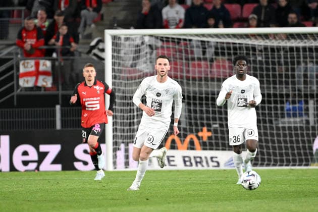 Stade Rennais FC v Angers SCO - Ligue 1 McDonald s 2025 2026 08 Branco VAN DEN BOOMEN (sco) during the Ligue 1 McDonald s match between Rennes and Angers at Roazhon Park on April 11, 2026 in Rennes, France. Rennes France  Copyright: xFEPx 776348354