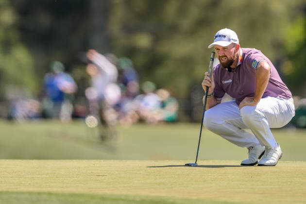260411 Shane Lowry of Ireland during the third round of the 2026 Masters Golf Tournament on April 11, 2026 in Augusta. Photo: Petter Arvidson BILDBYRAN kod PA PA1195 golf masters bbeng the masters augusta Copyright: PETTERxARVIDSON BB260411PA099