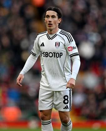 Harry Wilson of Fulham Liverpool v Fulham, Premier League, Football, Anfield, Liverpool, UK - 11 Apr 2026Liverpool Anfield United Kingdom EDITORIAL USE ONLY No use with unauthorised audio, video, data, fixture lists, club league logos or live services. Online in-match use limited to 120 images, no video emulation. No use in betting, games or single club league player publications.  Copyright: xAnnaxGowthorpe Shutterstockx 16823590cb