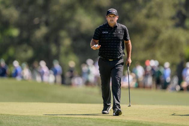 260411 Patrick Reed of United States during the third round of the 2026 Masters Golf Tournament on April 11, 2026 in Augusta. Photo: Petter Arvidson BILDBYRAN kod PA PA1195 golf masters bbeng the masters augusta Copyright: PETTERxARVIDSON BB260411PA110