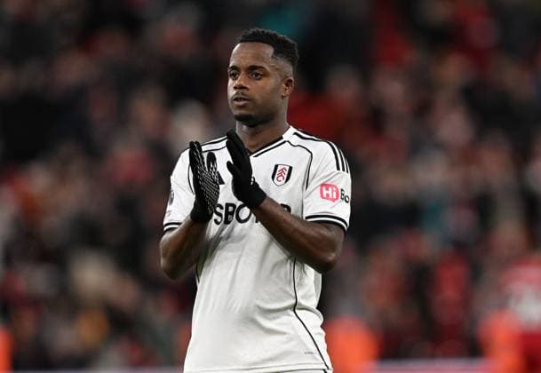Ryan Sessegnon of Fulham applauds the fans after the game Liverpool v Fulham, Premier League, Football, Anfield, Liverpool, UK - 11 Apr 2026Liverpool Anfield United Kingdom EDITORIAL USE ONLY No use with unauthorised audio, video, data, fixture lists, club league logos or live services. Online in-match use limited to 120 images, no video emulation. No use in betting, games or single club league player publications.  Copyright: xAnnaxGowthorpe Shutterstockx 16823590cg