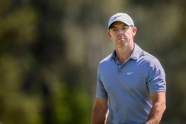 260411 Rory McIlroy of Northern Ireland during the third round of the 2026 Masters Golf Tournament on April 11, 2026 in Augusta. Photo: Petter Arvidson BILDBYRAN kod PA PA1195 golf masters bbeng the masters augusta Copyright: PETTERxARVIDSON BB260411PA117
