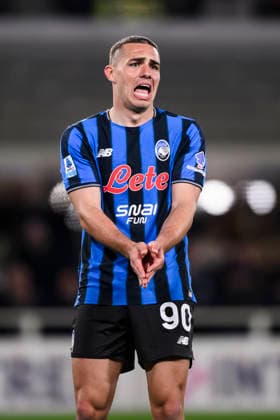 Atalanta BC v Juventus FC - Serie A Nikola Krstovic of Atalanta BC looks dejected during the Serie A football match between Atalanta BC and Juventus FC. Bergamo Italy Copyright: xNicolòxCampox