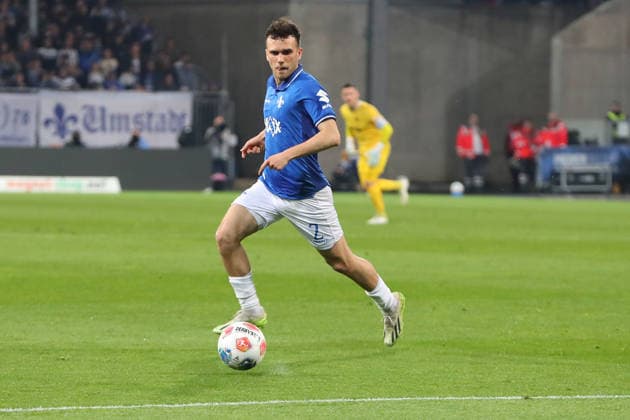11.04.2026, xtvx, Fussball 2.Bundesliga, SV Darmstadt 98 - Hannover 96 v.l. Sergio Lopez (SV Darmstadt 98) Portrait (DFL DFB REGULATIONS PROHIBIT ANY USE OF PHOTOGRAPHS as IMAGE SEQUENCES and or QUASI-VIDEO) Darmstadt