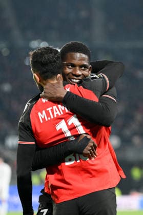 Stade Rennais FC v Angers SCO - Ligue 1 McDonald s 2025 2026 07 Breel EMBOLO (srfc) during the Ligue 1 McDonald s match between Rennes and Angers at Roazhon Park on April 11, 2026 in Rennes, France. Rennes France  Copyright: xFEPx 776348354