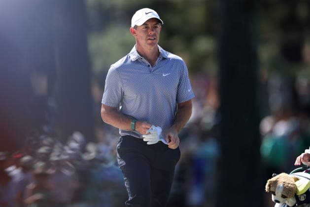 Golf 2026 Masters Tournament - Round 3 Rory McIlroy of Northern Ireland on the seventh green in Round 3 of the 2026 Masters tournament in August, Georgia, USA, 11 April 2026. Augusta United States  Copyright: xCHRISxTORRESx