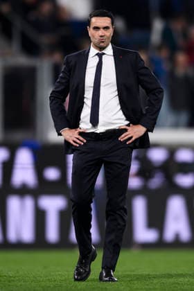 Atalanta BC v Juventus FC - Serie A Raffaele Palladino, head coach of Atalanta BC, looks dejected at the end of the Serie A football match between Atalanta BC and Juventus FC. Bergamo Italy Copyright: xNicolòxCampox