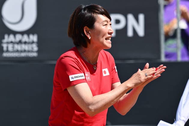 Dc Velletri 11 04 2026 - Billie Jean King Cup Italia-Giappone foto Domenico Cippitelli Image nella foto: Ai Sugiyama 