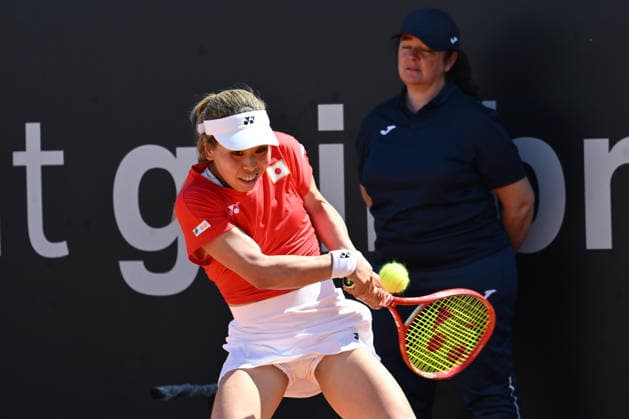 Dc Velletri 11 04 2026 - Billie Jean King Cup Italia-Giappone foto Domenico Cippitelli Image nella foto: Himeno Sakatsume 