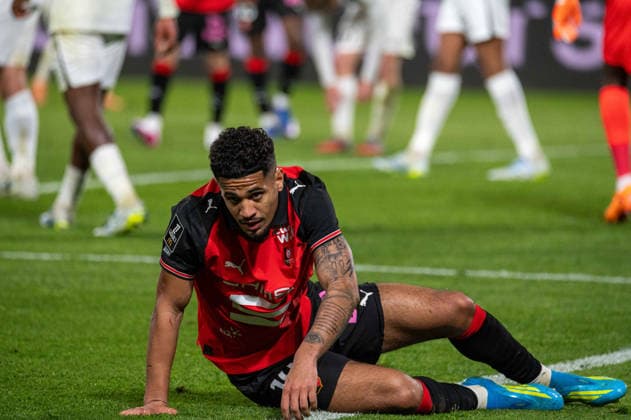 FOOTBALL : Stade Rennais vs Angers SCO - Ligue 1 - JournÃ e 29 - 11 04 2026 Ludovic Blas (Stade Rennais FC) RennesFrance  Copyright: xEmilienxJousselinx
