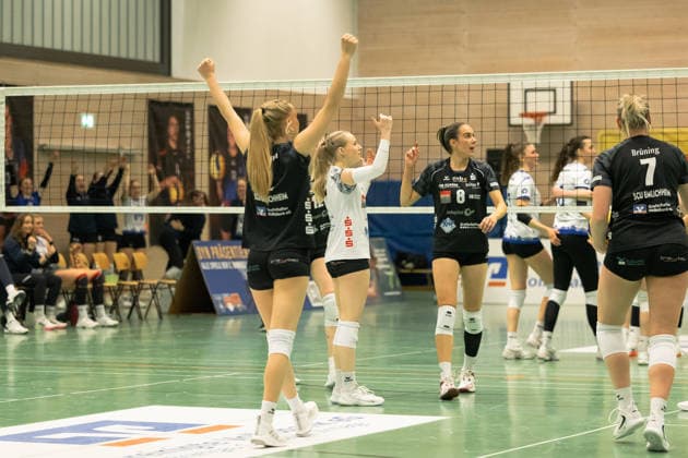 Volleyball I Frauen I Saison 2025-2026 I 2. Bundesliga I VC Osnabrück - SCU Emlichheim I 11.04.2026 Nina Herrmann (2, SCU Emlichheim) Osnabrück Schlosswallhalle Niedersachsen Deutschland Copyright: xLobeca CedricxSiefkerx