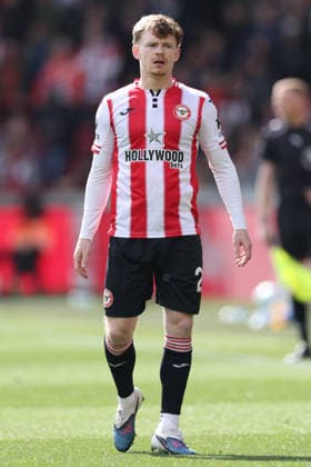 Brentford v Everton - Premier League Mikkel Damsgaard of Brentford is seen during the Premier League match between Brentford and Everton at the Gtech Community Stadium in Brentford, United Kingdom, on April 11, 2026. Brentford Greater London United Kingdom  Copyright: xMIxNewsx originalFilename:fletcher-brentfor260411_npGtt.jpg