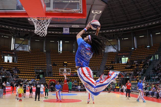 harlem Globetrotters - Washington Generals 100Years World Tour Bologna 11-04-2026 during Harlem Globetrotters 100Years World Tour, Events in Bologna, Italy, April 11 2026  Copyright: xValentinoxOrsini IPAxSportx xipa-agency.netx xx IPA_73901981 IPA_Agency_IPA73901981