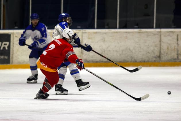 Israel v Kyrgyzstan - World Championship, WM, Weltmeisterschaft Division II National Ice hockey, Eishockey teams of Israel and Kyrgyzstan compete during a match in the World Championship Division II, Group B, organized by the International Ice Hockey Federation in Sofia, Bulgaria, on April 11, 2026. Sofia Bulgaria  Copyright: xHristoxVladevx originalFilename:vladev-notitle260411_npQjX.jpg
