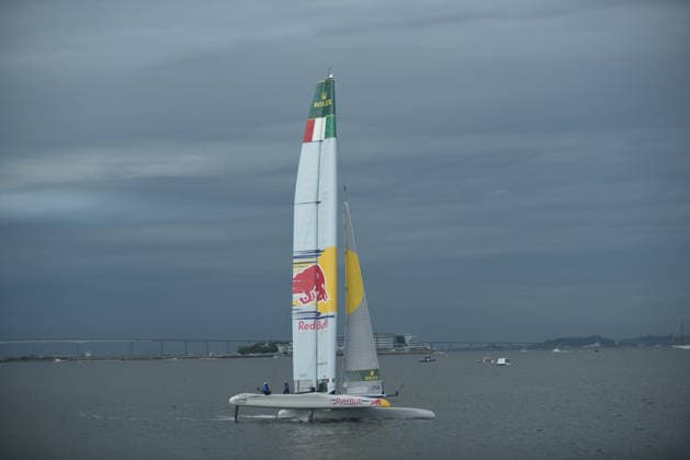 2026 ENEL Rio Sail Grand Prix RIO DE JANEIRO, BRAZIL - APRIL 11: Sweden, Australia, the United States, Spain, and Brazil, along with Germany, Italy, Denmark, and Australia, Canada, compete in the 2026 ENEL Rio Sail Grand Prix in Rio de Janeiro, Brazil on April 11, 2026. The Rio leg is the fourth of 13 stops on the 2026 SailGP, which is considered the Formula 1 of sailing and is holding its first event in South America. The series had two stops in Australia (Perth and Sydney) and one in New Zealand (Auckland) before arriving in Brazil. Fabio Teixeira Anadolu Rio de Janeiro Brazil. Editorial use only. Please get in touch for any other usage.  Copyright: x2026xAnadoluxFabioxTeixeirax