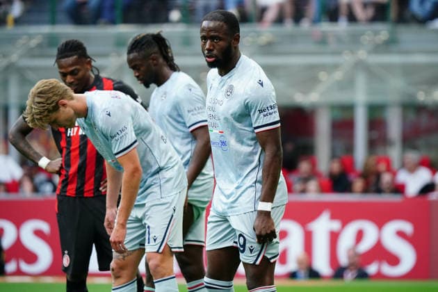AC Milan v Udinese Calcio - Serie A Keinan Davis of Udinese Calcio during the Italian Serie A football match between AC Milan and Udinese Calcio at San Siro Stadium in Milan, Italy, on April 11, 2026. Milano Italy Italy  Copyright: xLucaxRossinix originalFilename:rossini-acmilanv260411_npJ9x.jpg