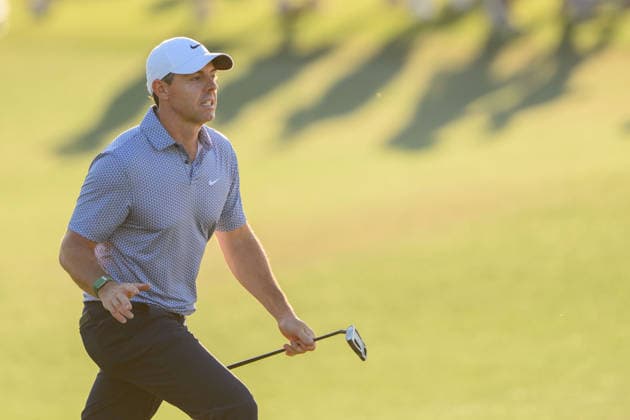 260411 Rory McIlroy of Northern Ireland during the third round of the 2026 Masters Golf Tournament on April 11, 2026 in Augusta. Photo: Petter Arvidson BILDBYRAN kod PA PA1195 golf masters bbeng the masters augusta Copyright: PETTERxARVIDSON BB260411PA171
